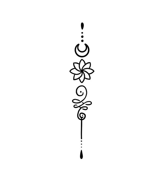 geometric flower