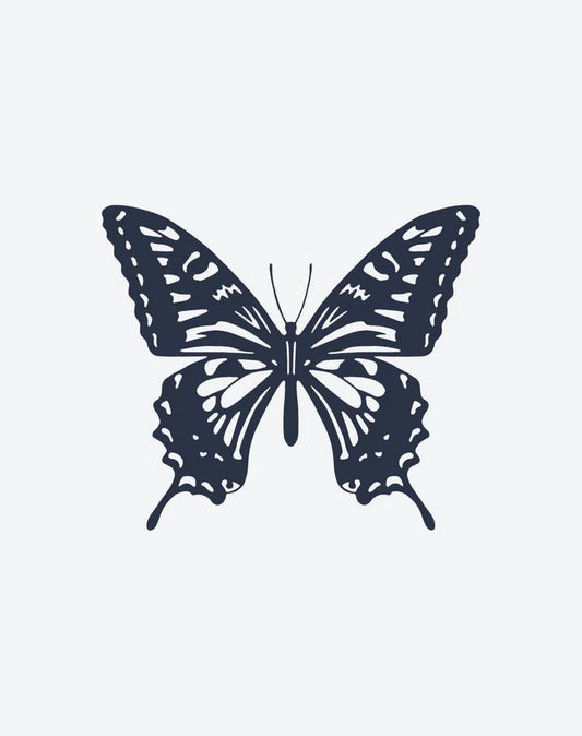 Butterfly silhouette