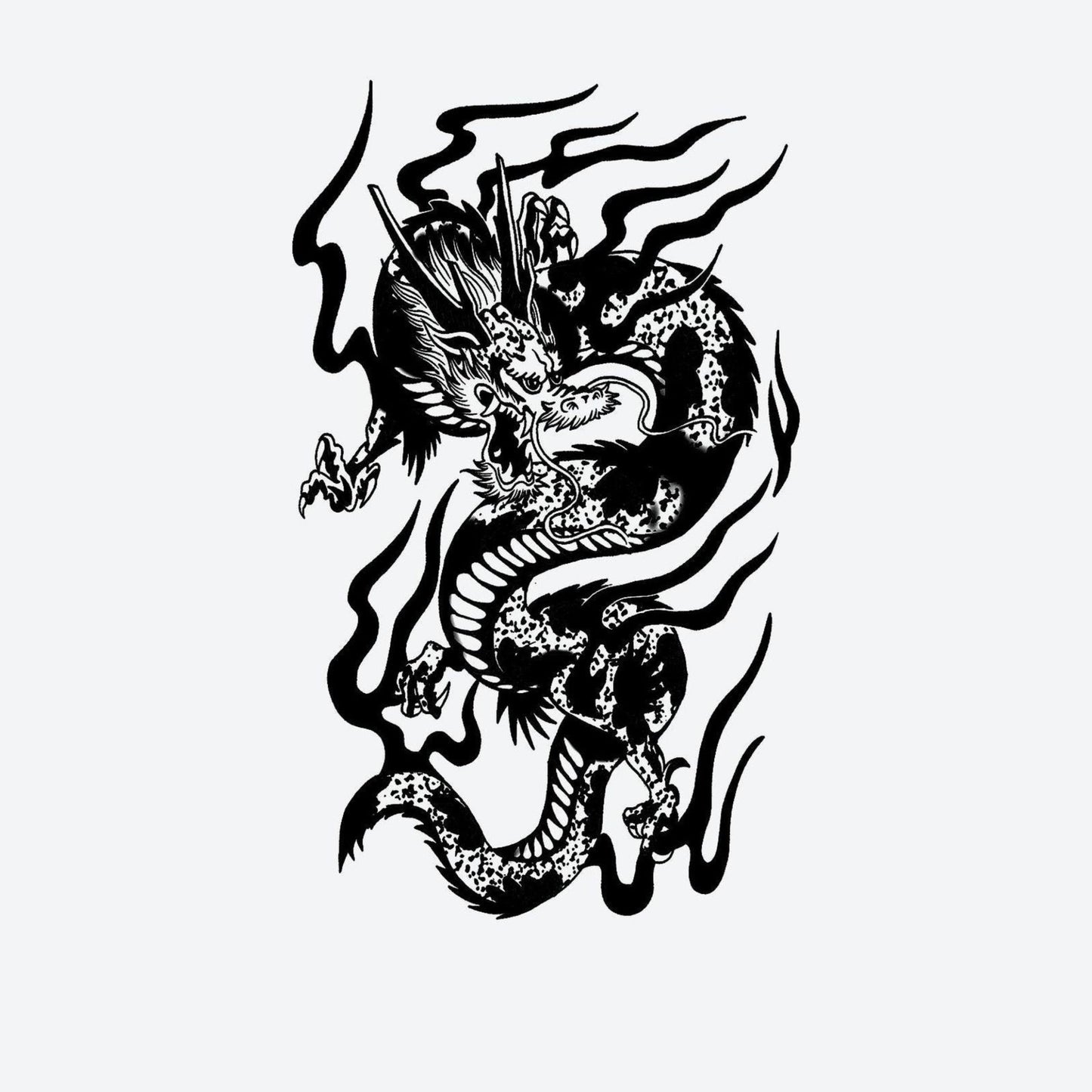 Black Chinese Dragon