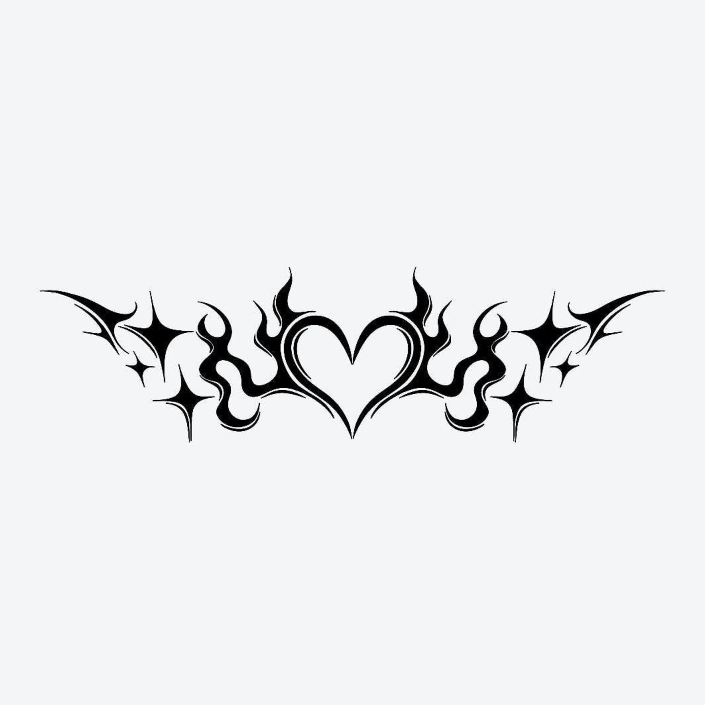 Burning heart