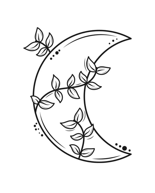 Floral Moon
