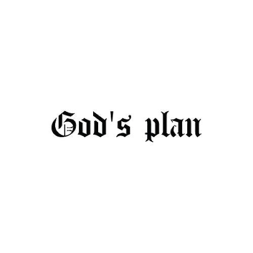 God’s plan