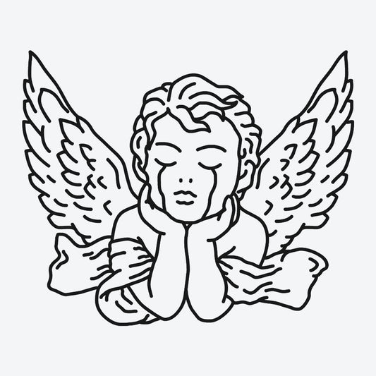 Crying angel